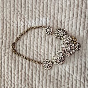 J. Crew Women's statement crystal necklace